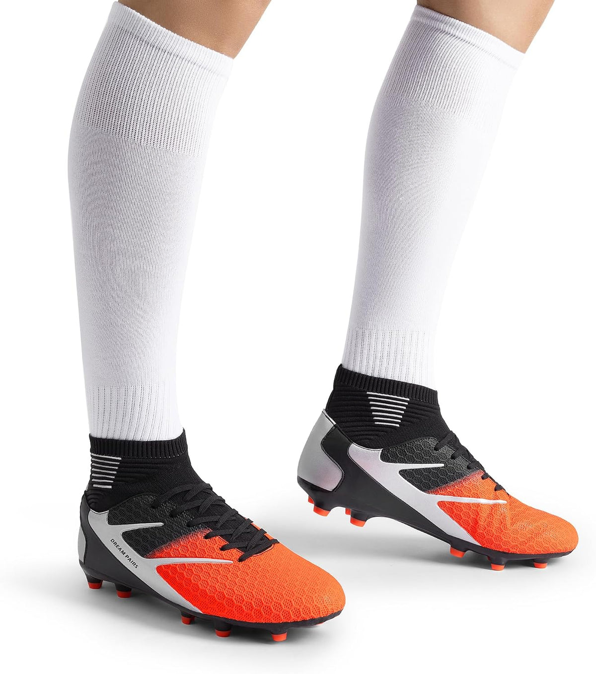 Men'S High Tops Lace up Soccer Cleats