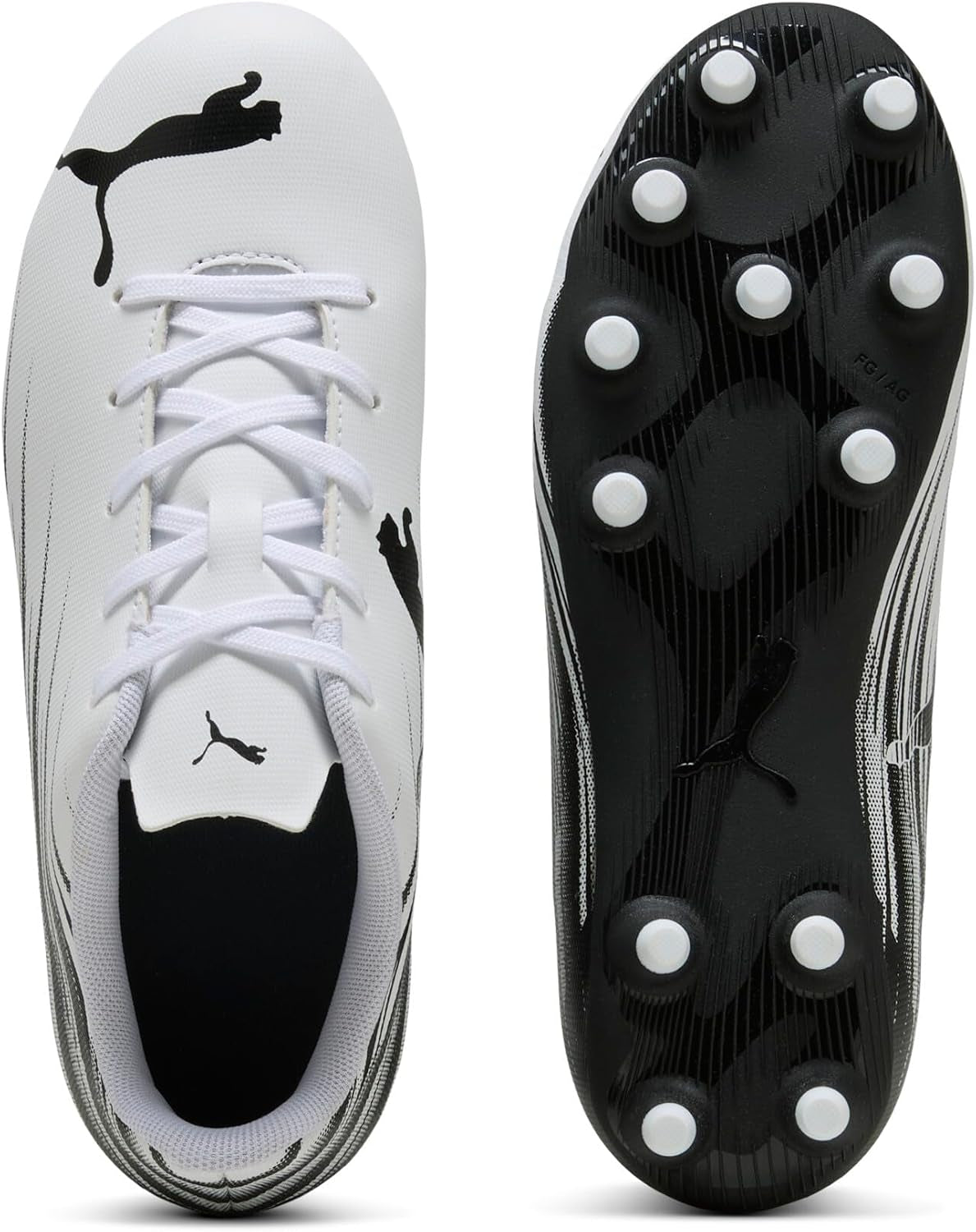 PUMA Kids' Attacanto Firm Ground Soccer Shoes