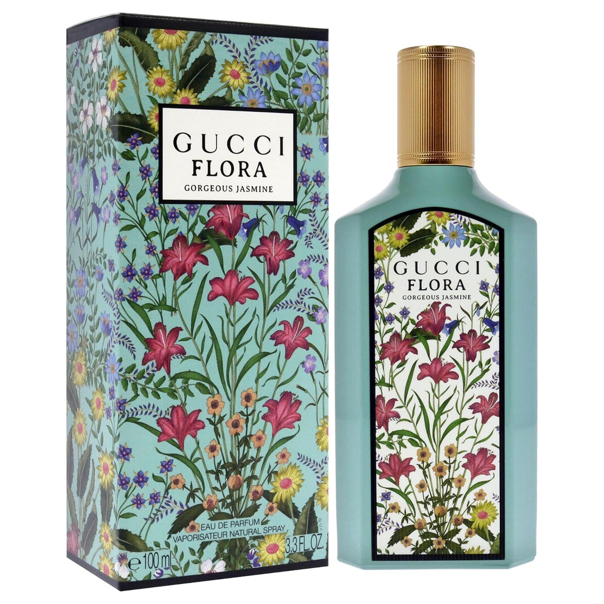 Flora Gorgeous Jasmine for Women 3.3 Oz Eau De Parfum Spray