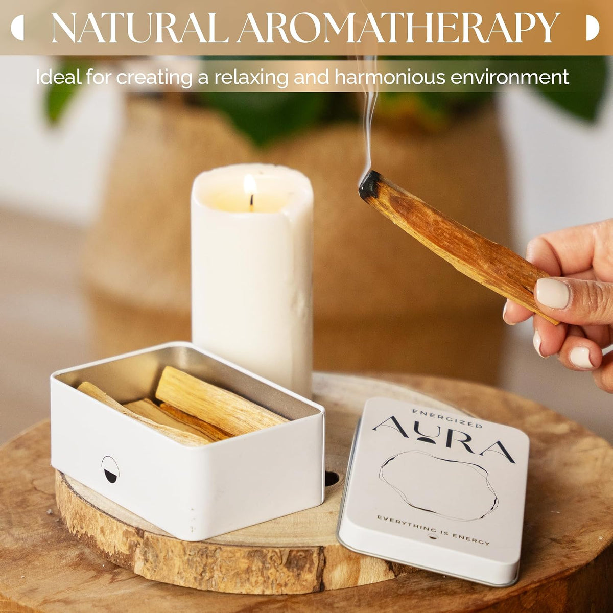 Palo Santo Sticks - Palo Santo Stick - Authentic Real Palosanto - Premium Palosanto - Smudging - from Peru - Palo - 8 Sticks