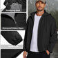 Men'S Light Rain Jacket Packable Waterproof Raincoat Windbreaker