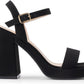 Heels for Women Block Chunky Platform Sandal