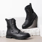 Boots for Men Leather Casual Shoes Combat Boots