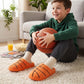 Kids Slippers, Warm Plush House Shoes with Non-Slip Sole