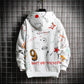 Spring Autumn Men'S Hoodies Korean Style Fashion Streetwear Harajuku Print Hoodies Men Casual Men Clothing Hooded Sweatshirt Men