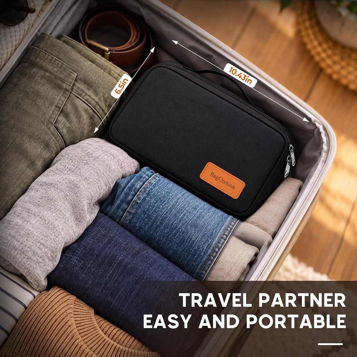 Toiletry Bag for Men,Mens Travel Toiletry Bag Organizer