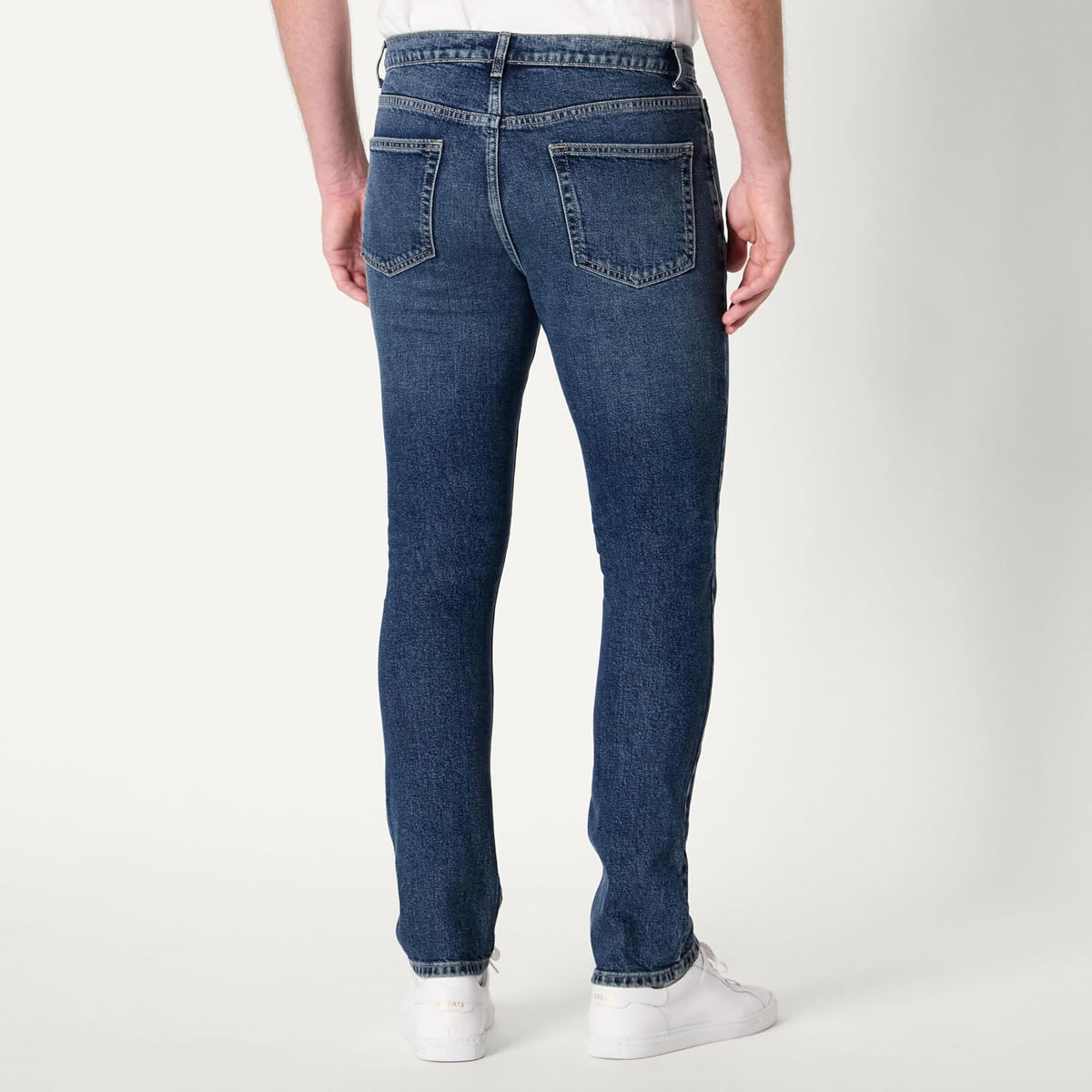 Men'S Low Stretch Slim-Fit Jean, Tapered Leg, Vintage Inspired Midweight Denim