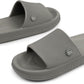 Omar Mens Slides Pillow Slippers for Men Ultra Cushioned Cloud Slides Waterproof Lightweight Sandals Quick Drying Non Slip Shower Shoes