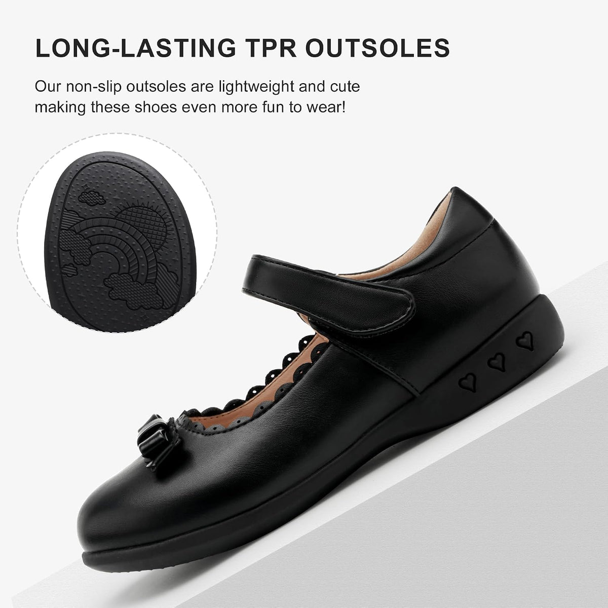 School Shoes for Girls Mary Jane Dress Shoes