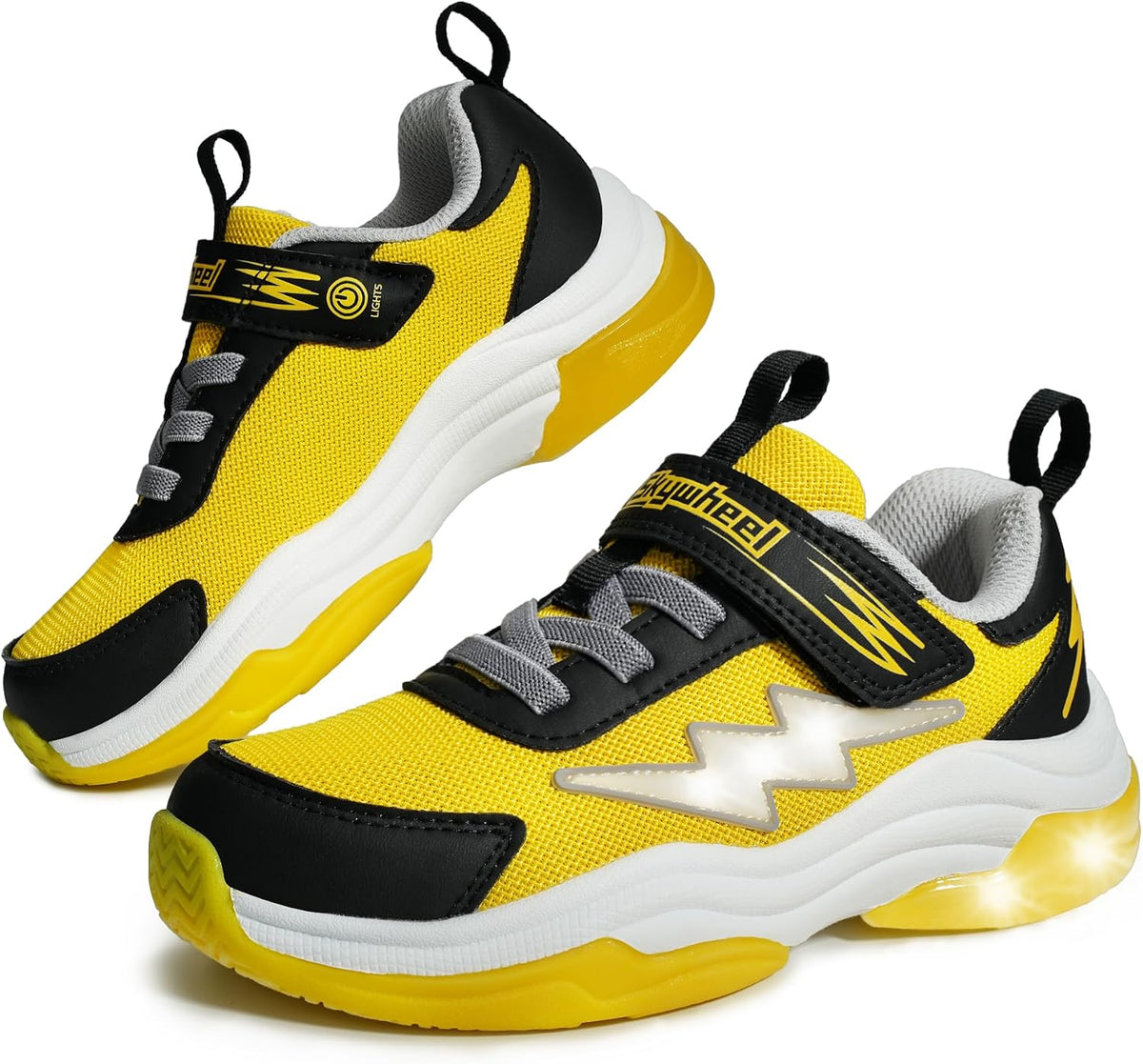 Kids Sneakers for Boy Light up Shoes with Switch - Little/Big Kid