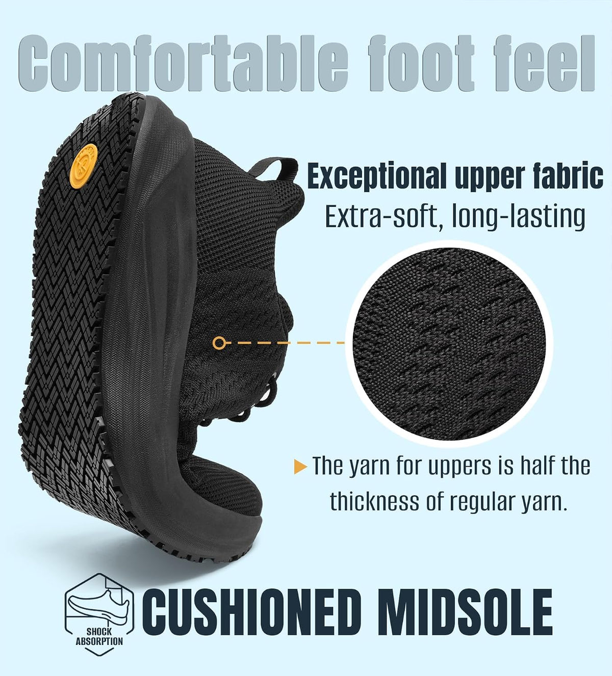 Men'S Non Slip Work Shoes Restaurant Kitchen Nurse Food Service