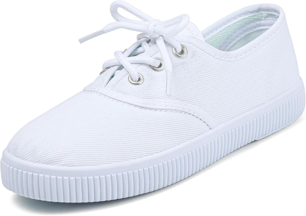 Boy'S Girl'S Kids White Canvas Shoes(Toddler/Little Kids/Big Kids)