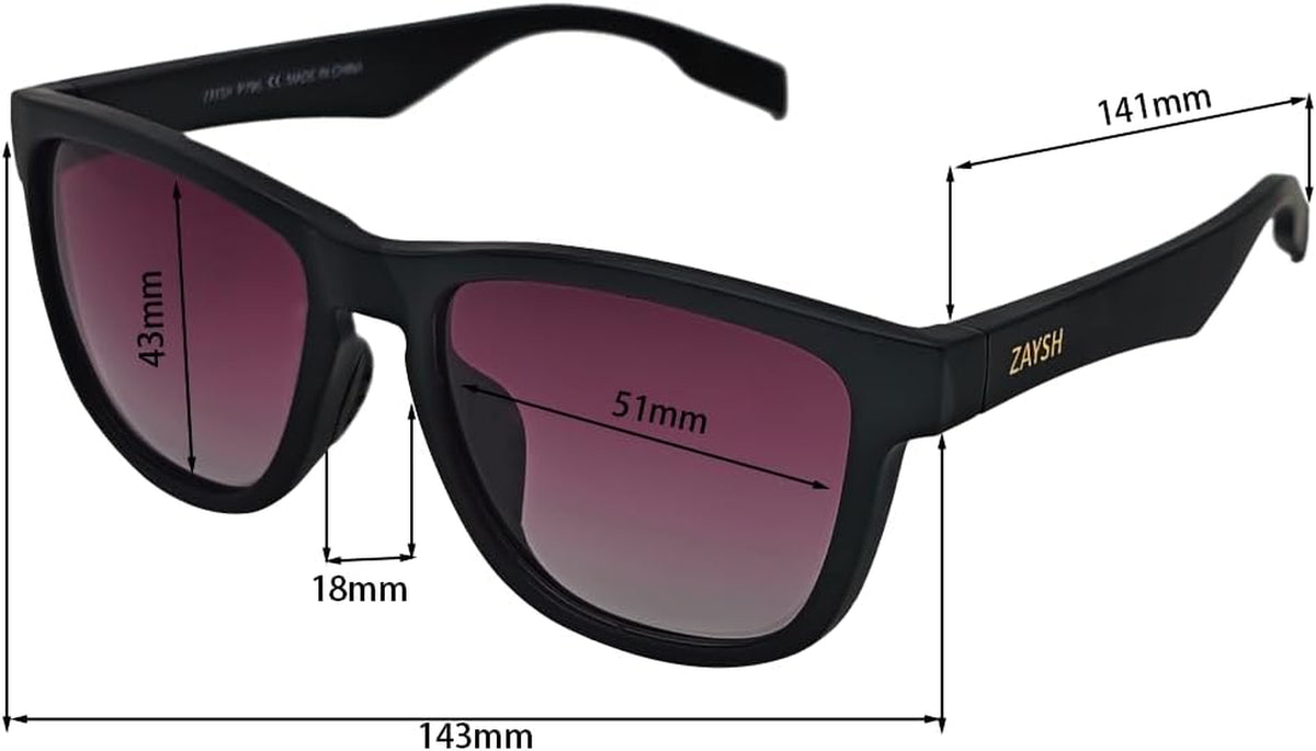 Floating Plastic Retro Fashion Polarized UV400 Men'S Women'S Glasses Eyewear Sunglasses