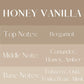 Luxury Linen and Room Spray - Home Signature Scent Honey Vanilla Room Fragrance Spray - Fragrant Fresh Linen Air Freshener for Bedding - Handmade in Texas - 4 Oz Glass Amber Bottle