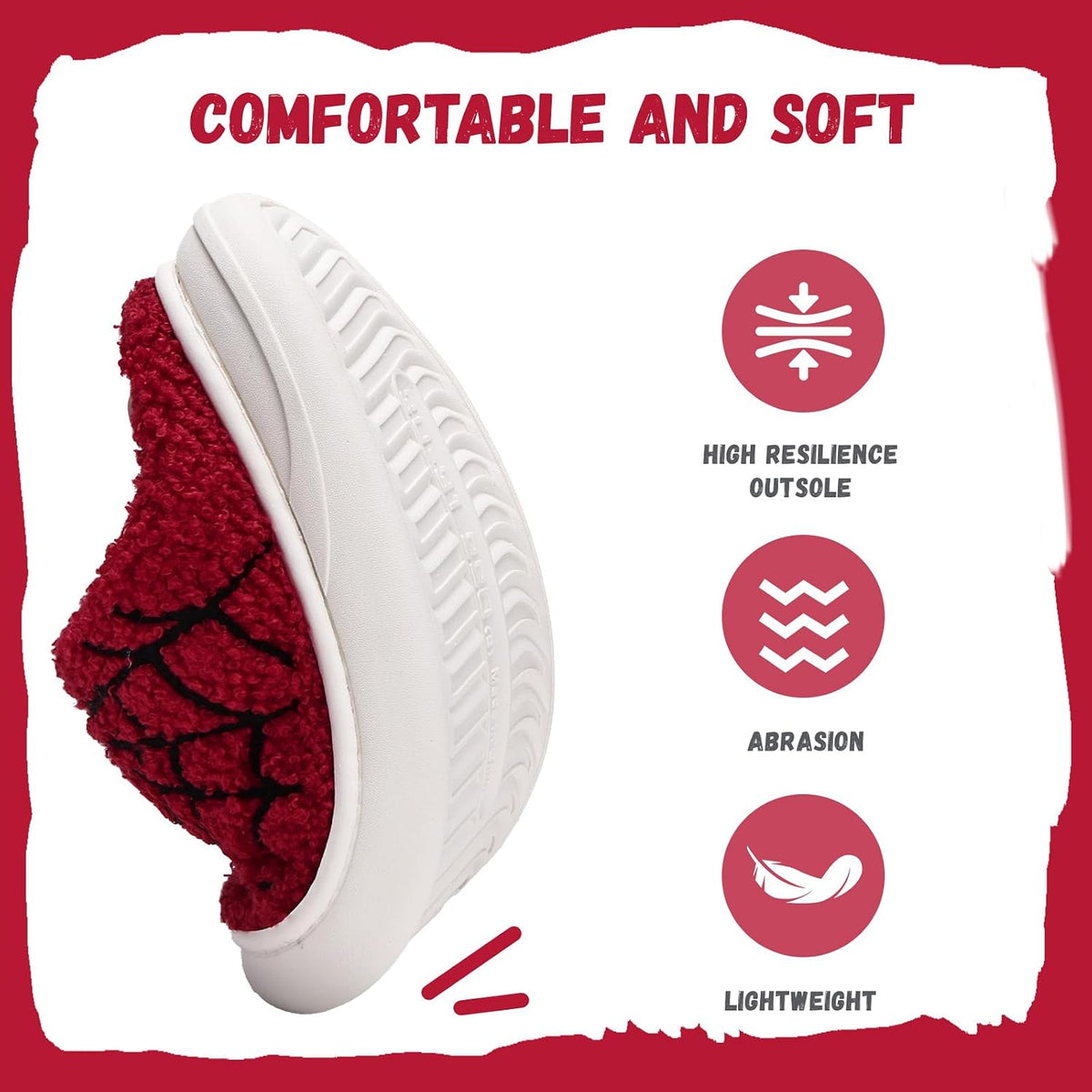 Kids Slippers Boys Girls Warm Winter House Slippers Big Little Kids Non-Slip Soft Plush Memory Foam Home Shoes for Indoor Outdoor