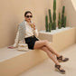 Chica Espadrille Wedge Sandals for Women Slip on Closed Toe Women Shoes with Elastic Straps and Stylish Everyday Comfort