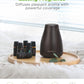 100Ml Essential Oil Diffuser for Home with 6 Oils Gift Set, Brown