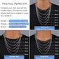 2Mm Rope Chain 925 Sterling Silver Chain Necklace for Women, 14K Gold Plated Chains for Women Sturdy Women'S Chains Necklace, 16 18 20 22 24 26 Inch