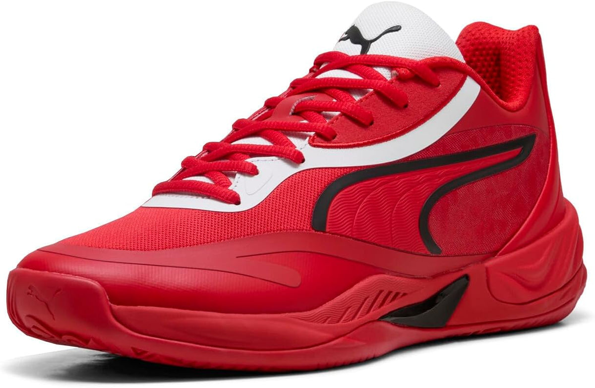 PUMA Mens All-Pro Nitro Skybreak Basketball Sneakers Shoes - Pink, White