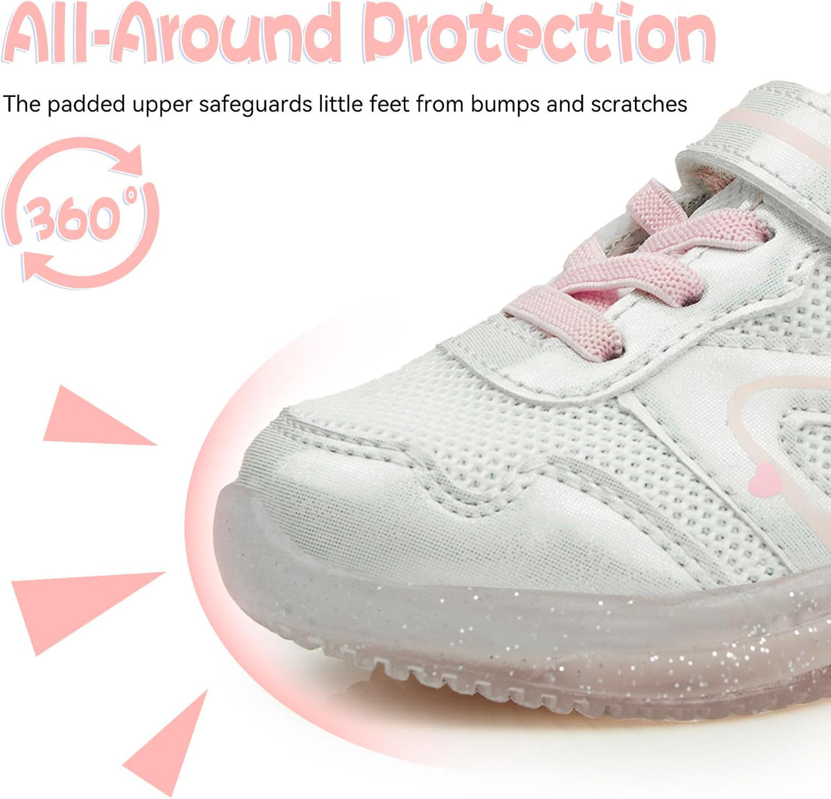 Toddler Light up Shoes for Boys Girls LED Flashing Tennis Sneakers
