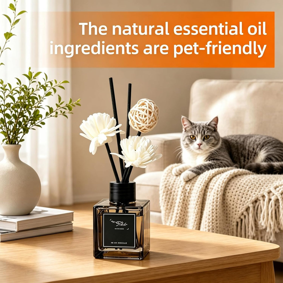 Reed Diffusers 1.76 Fl Oz Multi-Purpose Liquid Aromatherapy Fragrance