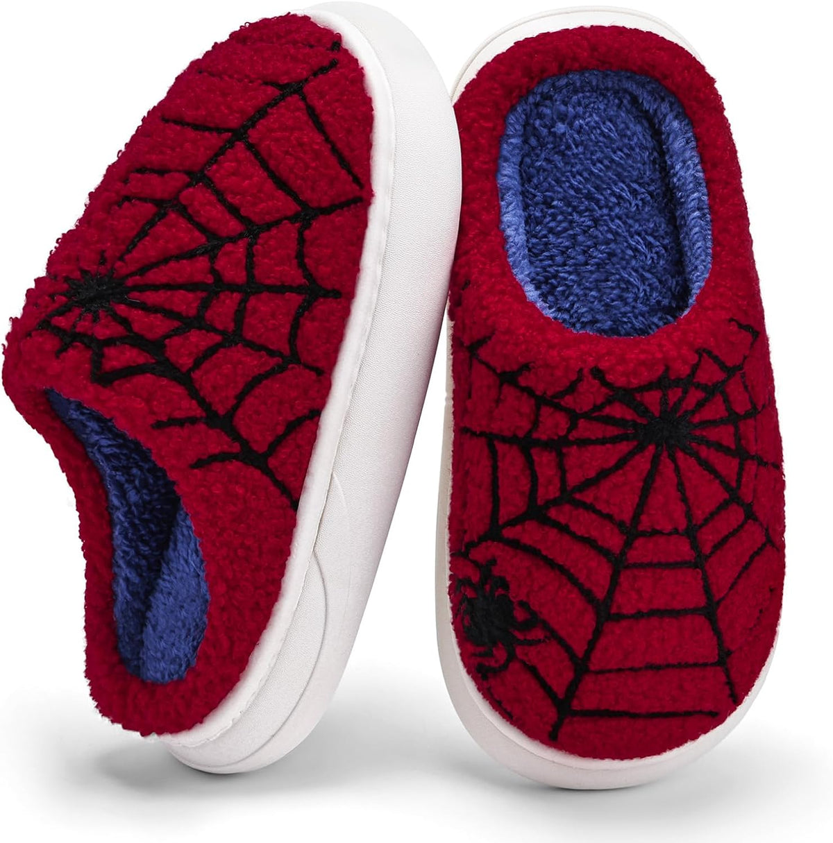Kids Slippers Boys Girls Warm Winter House Slippers Big Little Kids Non-Slip Soft Plush Memory Foam Home Shoes for Indoor Outdoor