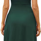 Women'S Summer Short Sleeve Casual Dresses V-Neck Floral Party Dress with Pockets