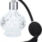 Atomizador De Perfume De Cristal Recargable, 80 Ml, Botella De Perfume De Cristal Retro Recargable Con Borla, Atomizador Vacío Para Perfumes, Aceites Esenciales