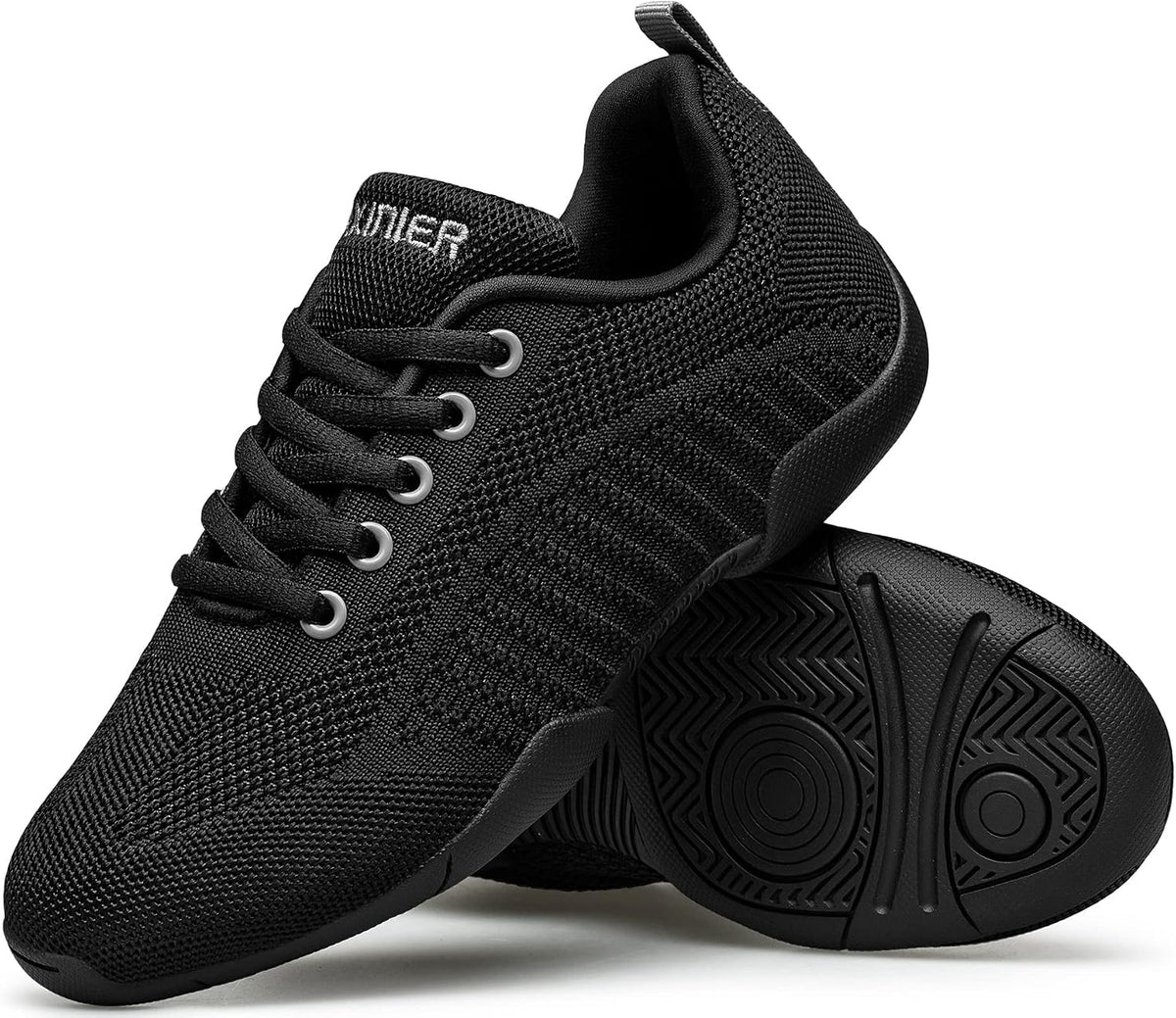 Girls White Cheerleading Shoes | Breathable Youth Cheer Competition Sneakers Athletic Training Dance Tennis Walking Shoes