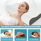 Cooling Pillows Queen Size Set of 2, Memory Foam Bed Pillows for Sleeping, Ergonomic Cervical Pillow for Neck and Shoulder Pain Relief, with Pillowcase（Grey）