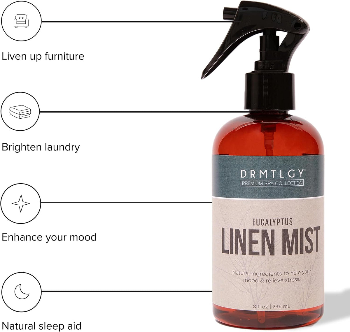 Eucalyptus Linen Mist | Relaxing Pillow & Room Spray