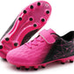 Kids Firm Ground Soccer Cleats Boys Girls Athletic Outdoor Football Shoes
