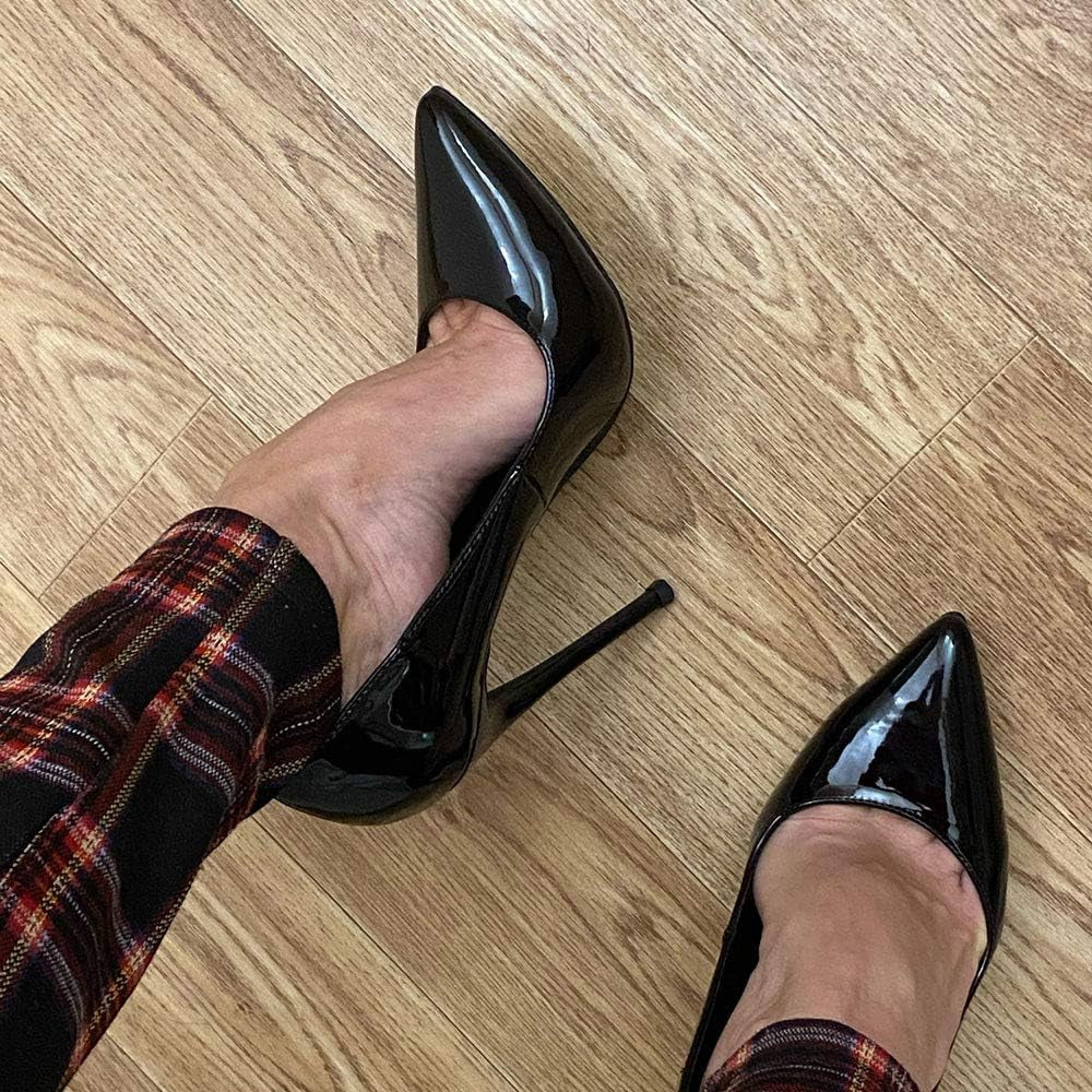 Women'S 4.7 Inch Pumps Pointy Toe Stiletto Sexy High Heels Work Party Wedding Shoes