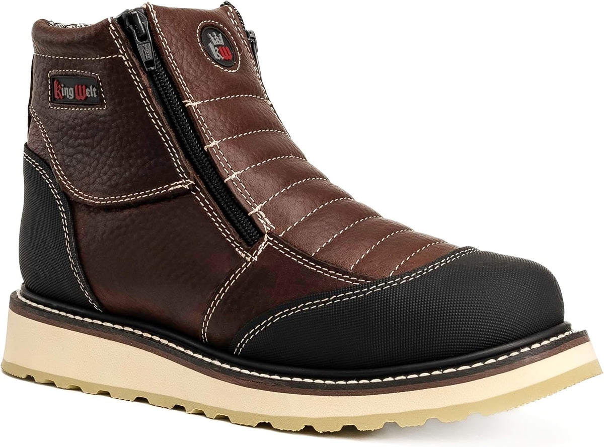 Ultra Flex 6" 337 Zipper Double Density Lightweight Men Work Boots