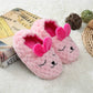 Baby Girl'S Premium Soft Plush Slippers Cartoon Warm Winter House Shoes