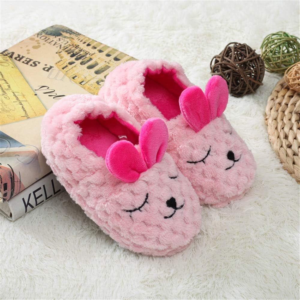 Baby Girl'S Premium Soft Plush Slippers Cartoon Warm Winter House Shoes