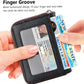 Zipper Wallet Women RFID Credit Card Holder Keychain Wallet