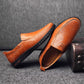 Genuine Leather Men Shoes Luxury Brand 2022 Casual Slip on Formal Loafers Men Moccasins Italian Black Male Driving Shoes