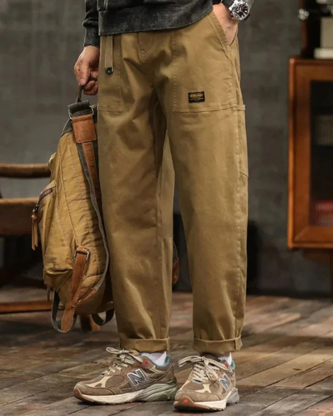 Orlan Corduroy Cargo Pants – Rugged, Multi-Pocket Utility Pants