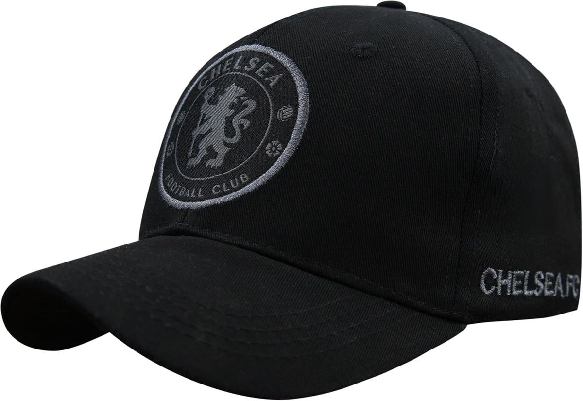 Officially Licensed Chelsea FC Cap - Unisex Adult - CHL112CP Black