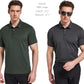 5 Pack Men'S Polo Shirts Short Sleeve Golf T Shirt Performance Casual