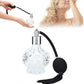 Atomizador De Perfume De Cristal Recargable, 80 Ml, Botella De Perfume De Cristal Retro Recargable Con Borla, Atomizador Vacío Para Perfumes, Aceites Esenciales