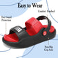 Kids Sandals Lightweight Comfortable Open Toe Slides for Boys Girls