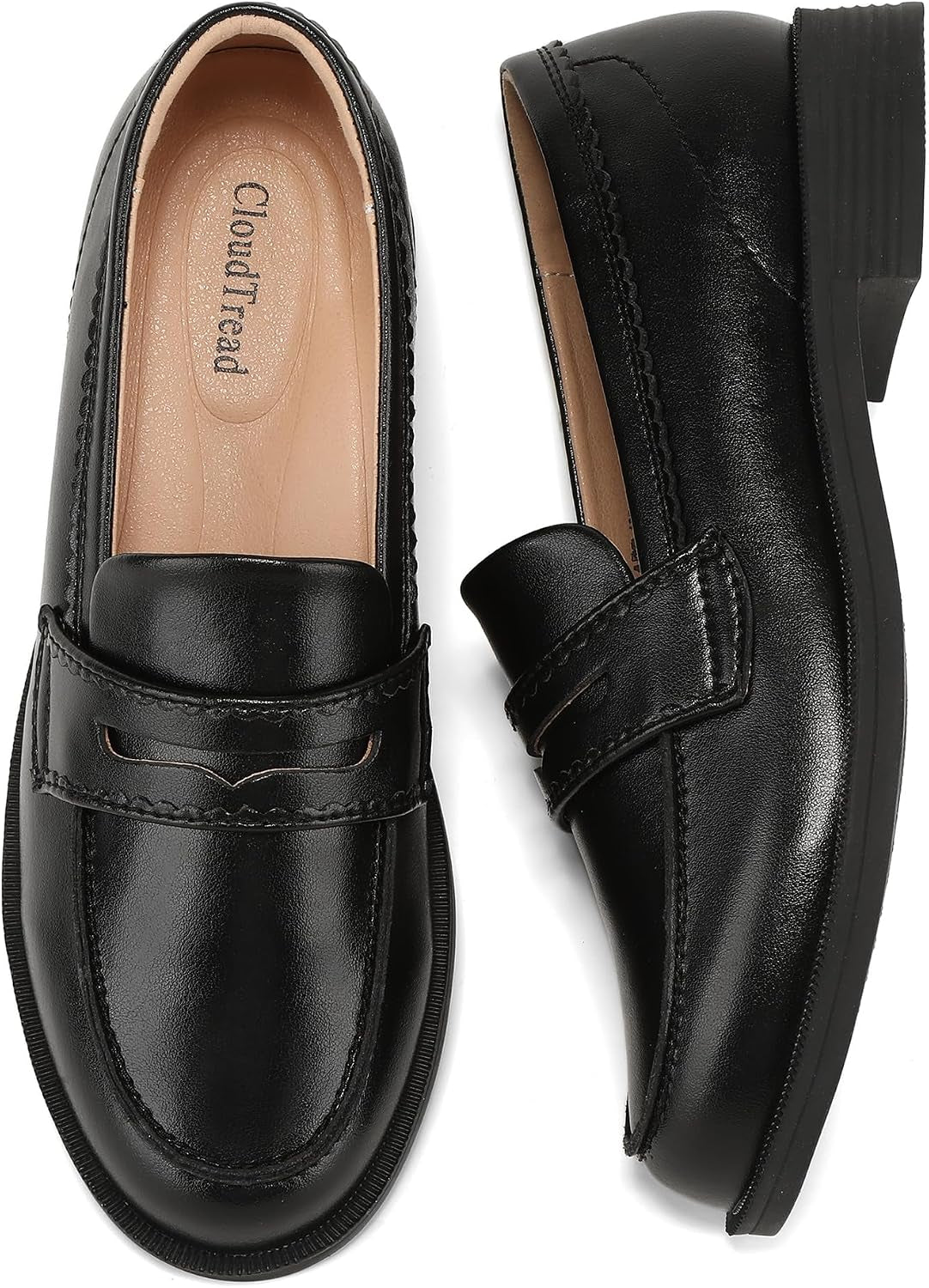 Loafers for Women Comfortable Dress Leather Womens Loafers
