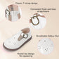 Wide Toe Box Toddler Mary Jane Dress Shoes Girl Ballet Flats