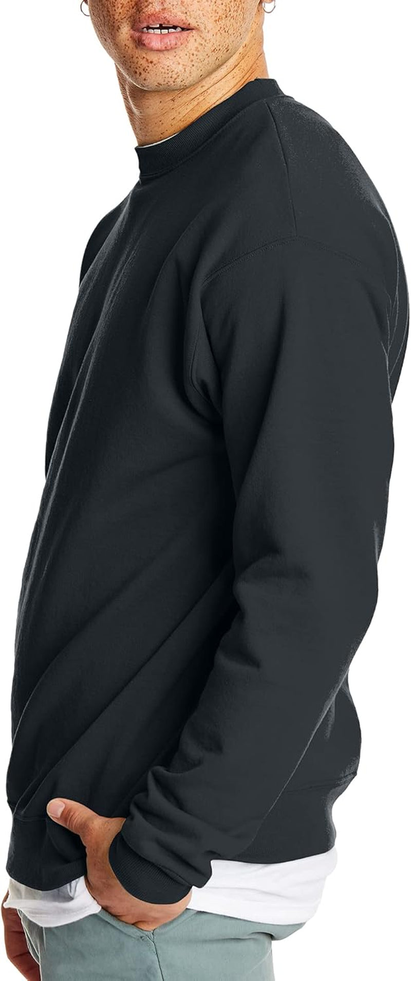 Men'S Sweatshirt, Ecosmart Fleece Crewneck Sweatshirt, Big & Tall Available, 1 or 2-Pack