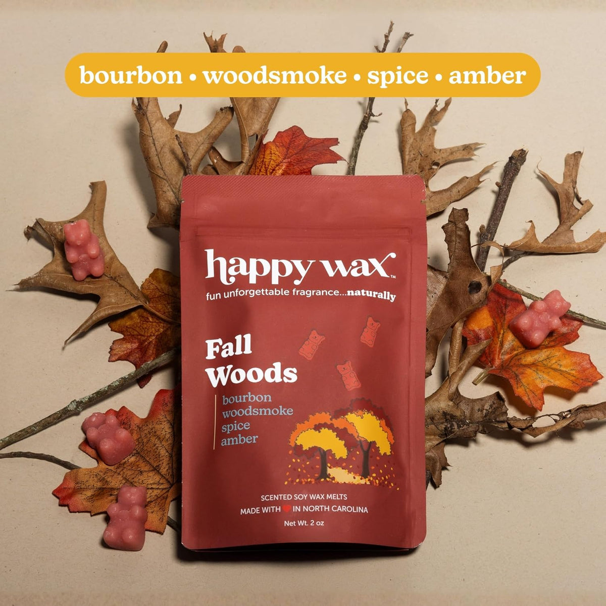Fall Scented Soy Wax Melts 6Oz Variety Pack - Fall Mix