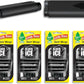Car Air Freshener | Vent Wrap Provides Long Lasting Scent, Invisibly Fresh | 16 Air Fresheners | Black Ice
