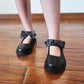 Girls School Shoes Mary Jane Bow Flats