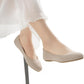 Women'S Ballet Flats round Toe Soft Knit Ballerina Flats Slip on Dress Shoes for Women Walking Dressy Casual Work Wedding